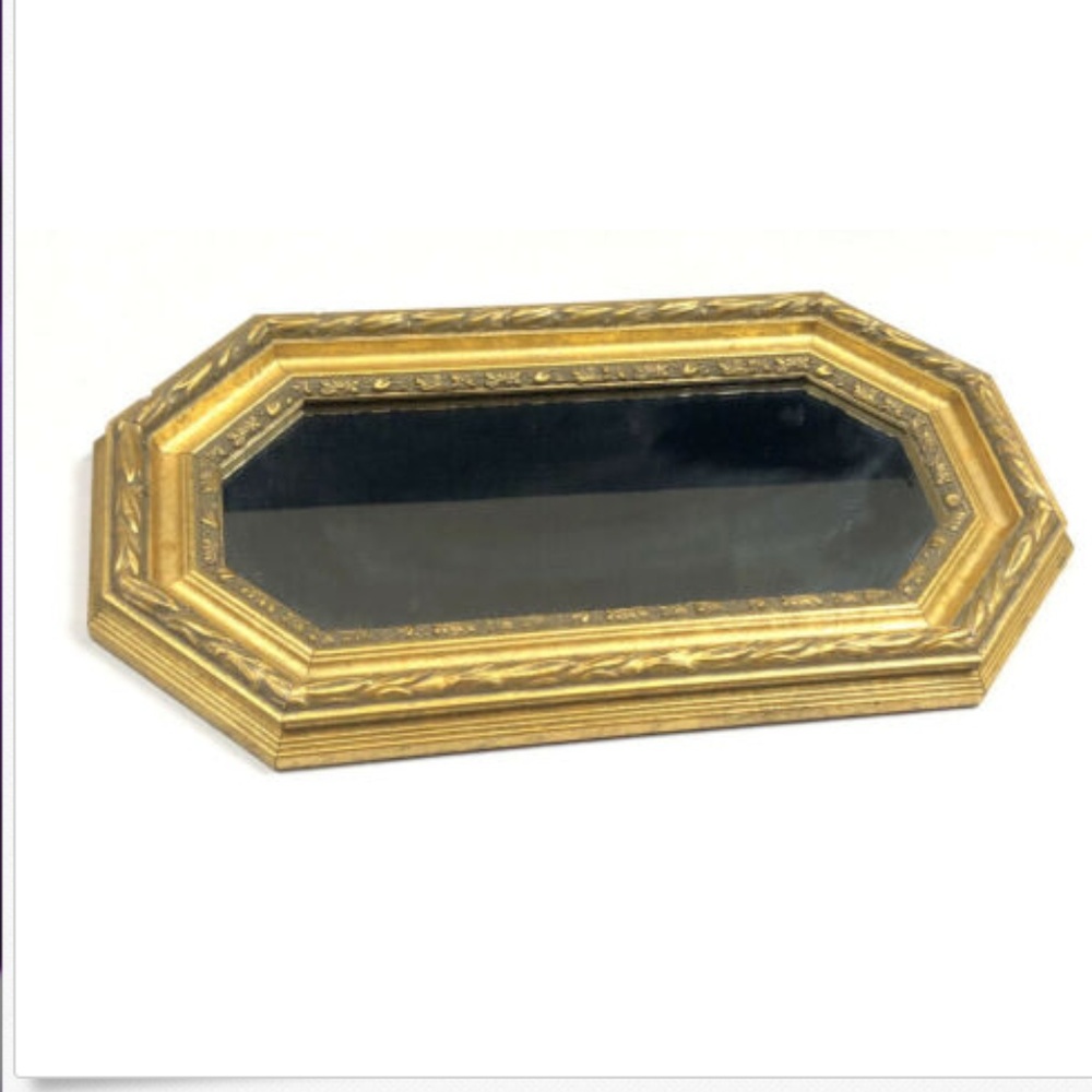 The Bombay Company Vintage Mirror Gold Gilt MCM